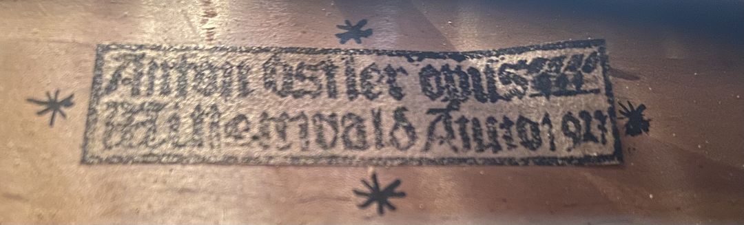 Ostler Anton - Mittenwald Anno 1927 - G-879